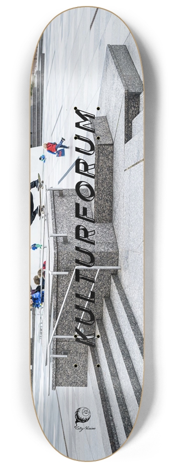 Kulturforum (Berlin) 8.25 8-1/4 Skateboard Deck