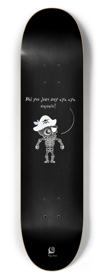Eye Eye Captain Black 7.62 7-5/8 Skateboard Deck