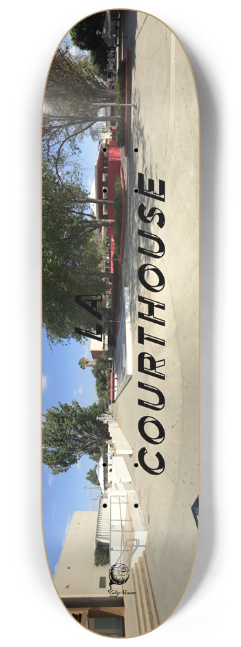 LA Courthouse (Los Angeles) 8.25 8-1/4 Skateboard Deck
