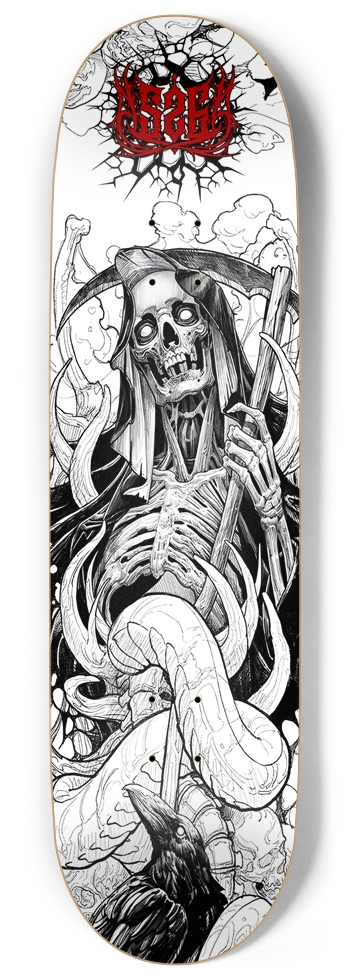 Death Arises 9 Inch Skateboard