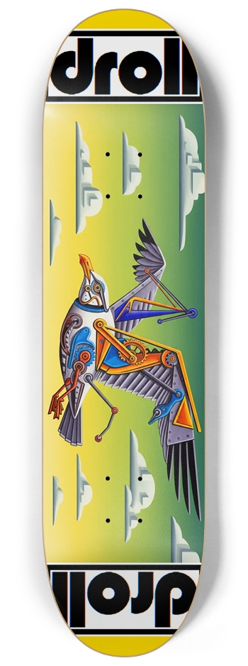 picabia seagull 8-1/4 Skateboard Deck