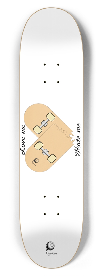 Love Hate White 7.75