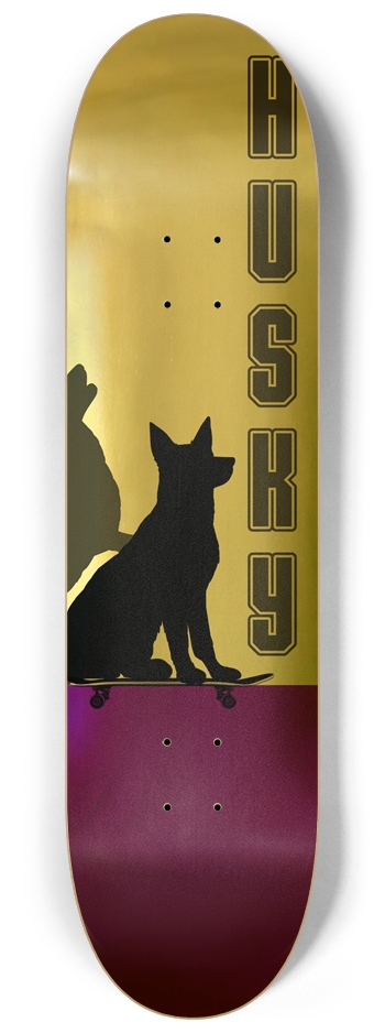 Husky Two Tone Gold Foil