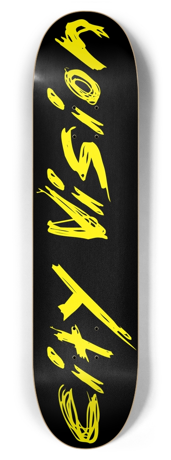 Black and Yellow Name 7.87