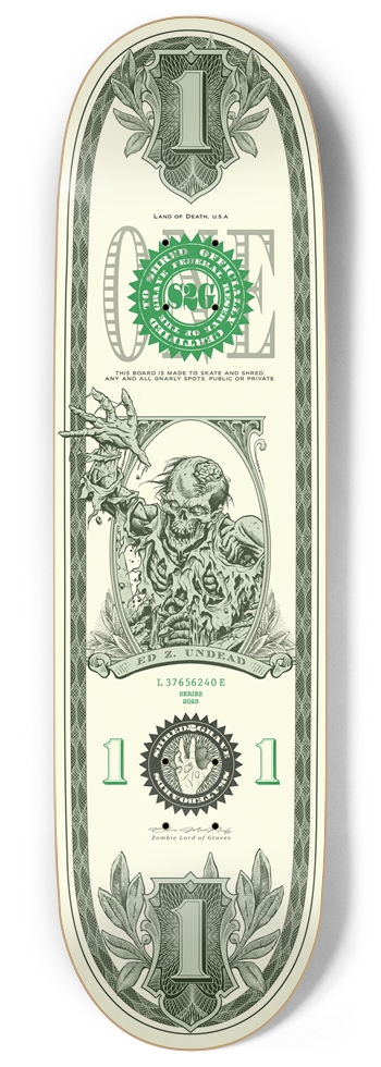 ZomDollar 9 Inch Skateboard