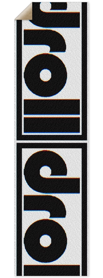 droll logo 9 x 33 Inch Griptape