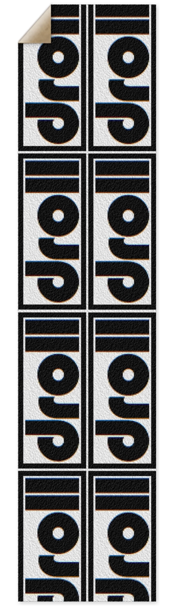 droll logo Griptape for Longboards