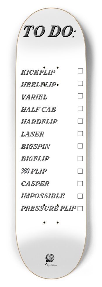 To Do List White 8.75