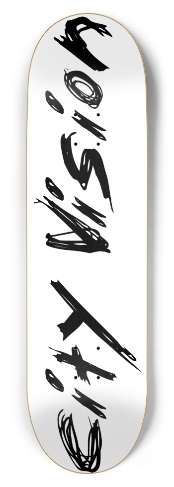 White and Black Name 8.75