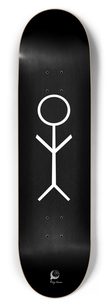Stick Figure Black 8.50