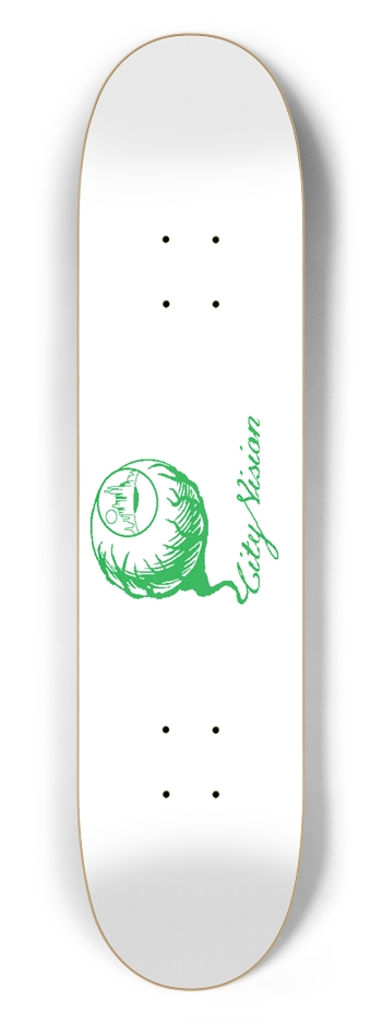 White and Green Logo 7.50