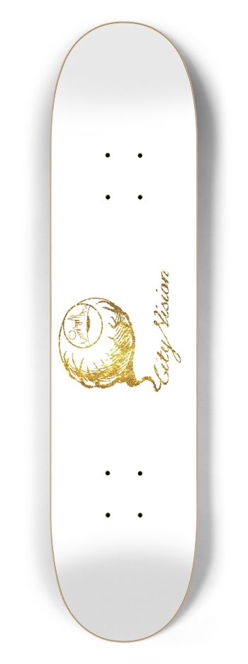 White and Gold Glitter Logo 7.50