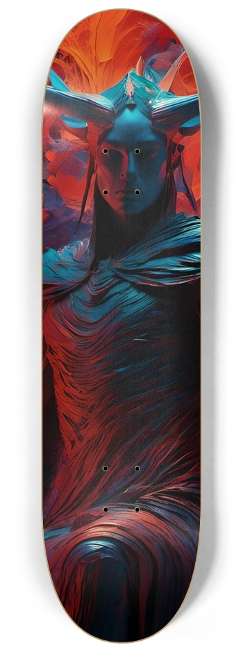 Psychedelic Greek Mythology Reimagined 0088 8-1/4 Skateboard Deck