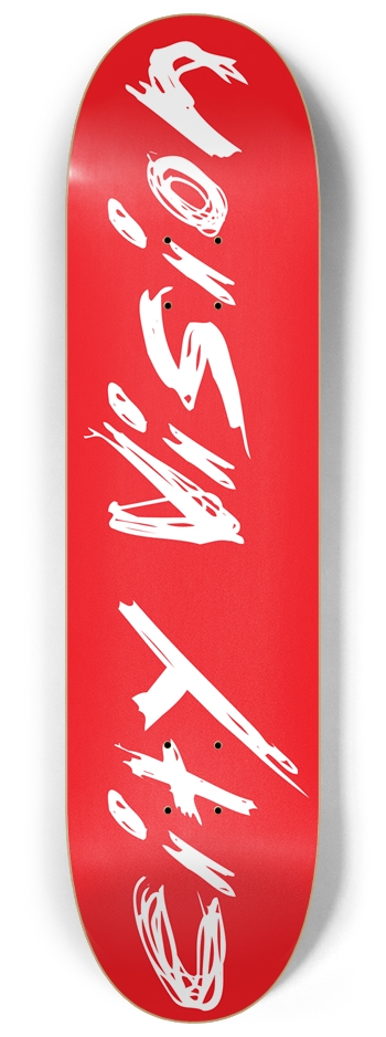 Red And White Name 8.25