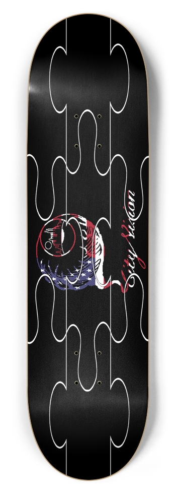 Puzzle Large 8.75 8-3/4 Inch Skateboard