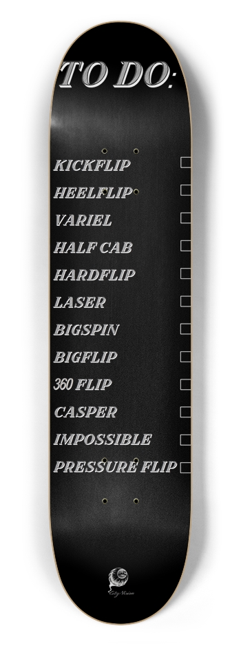 To Do List Black 7.50