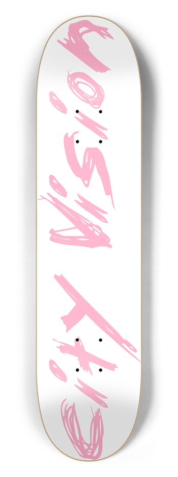 White and Pink Name 7.50