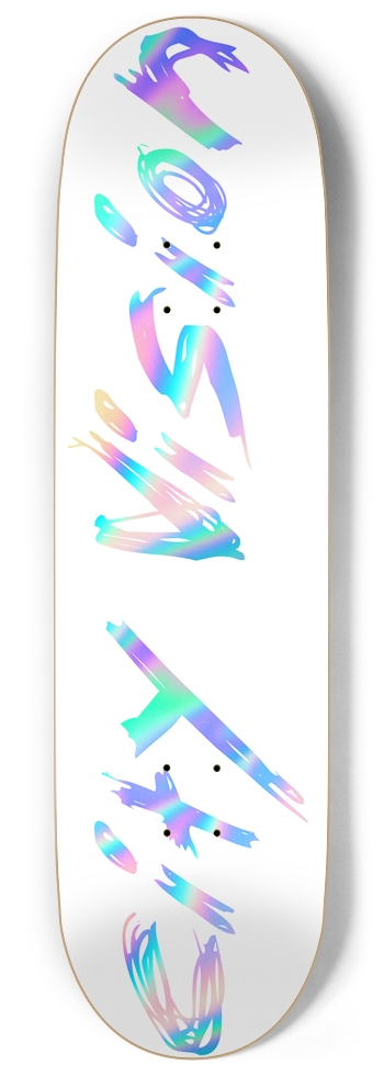 White and Rainbow Name 9.00