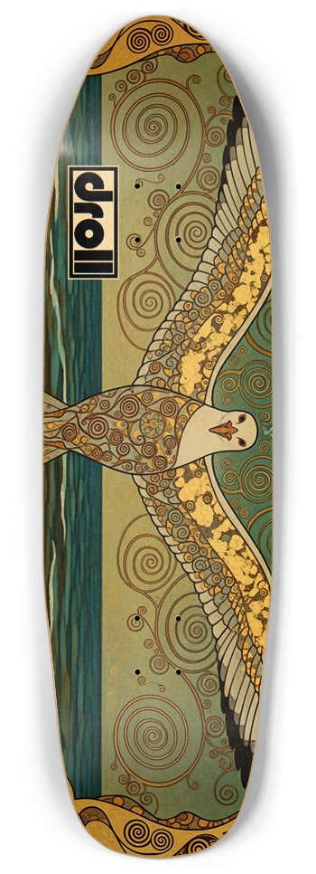 klimt seagull Punk Nose Pool Shape