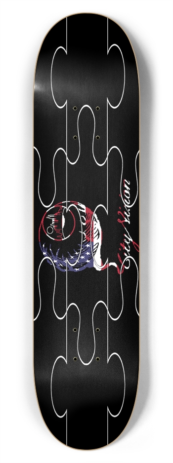 Puzzle Large 7.75 7-3/4 Skateboard Deck