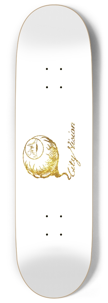 White and Gold Glitter Logo 9.00