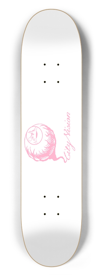 White and Pink Logo 7.50