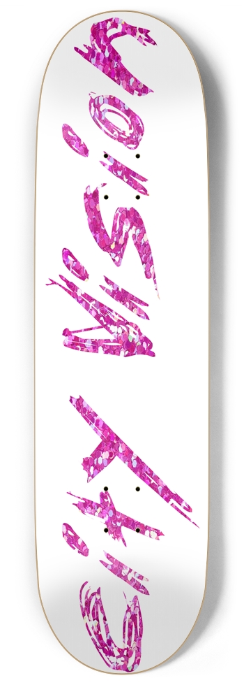 White and Pink Glitter Name 9.00