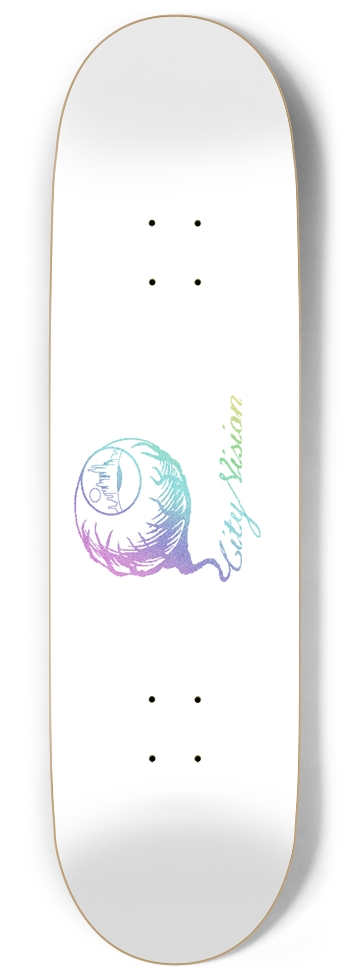 White and Light Rainbow Glitter Logo 9.00