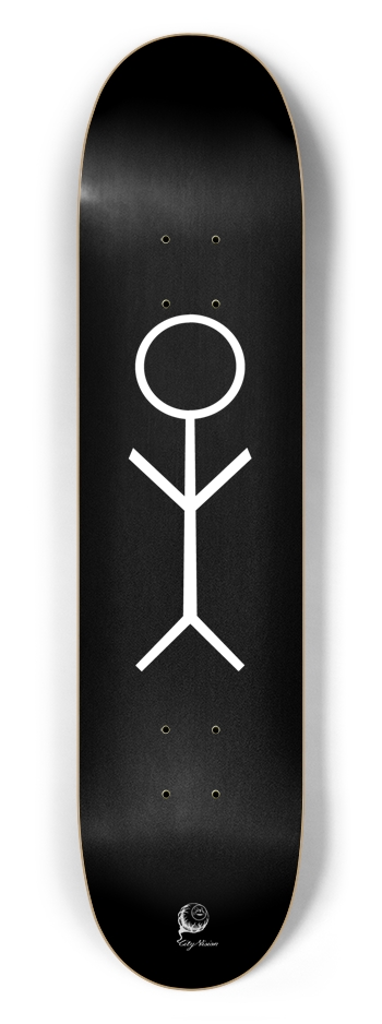 Stick Figure Black 7.50