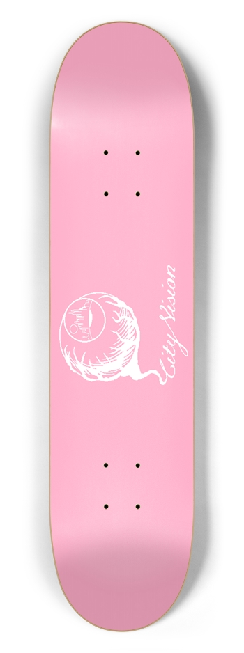 Pink and White Logo 7.50