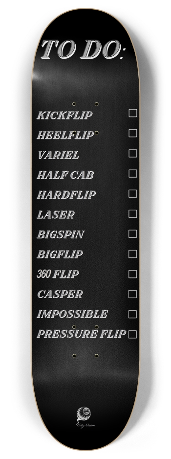 To Do List Black 8.00