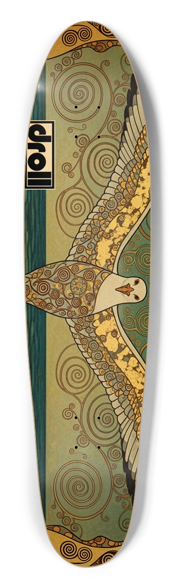picabia seagull Longboard Shape