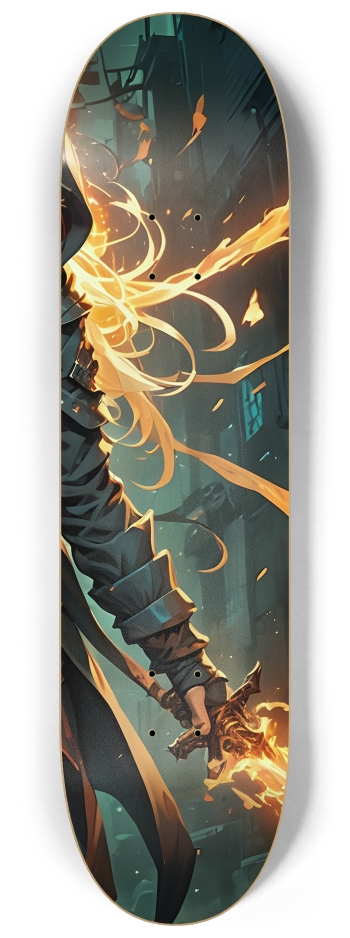 Fiery Hooded Blond Assassin 0002 #3