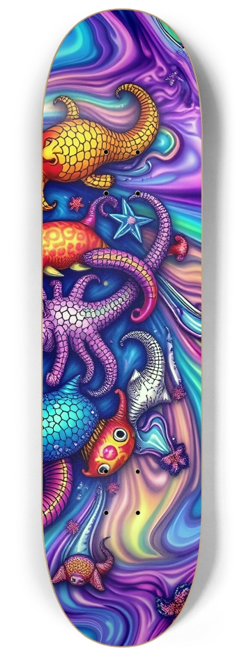 Psychedelic Airbrush Abstract Fractal 0001 #3