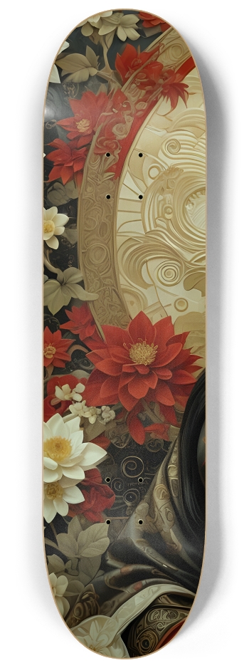 Mona Lisa Reimagined 0003 #1 8-1/4 Skateboard Deck