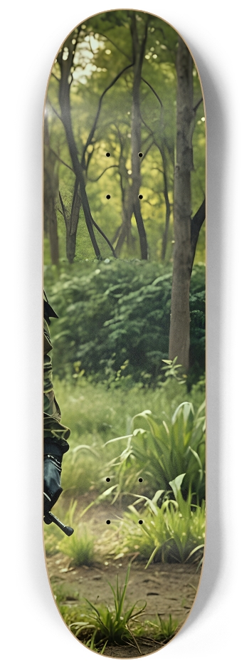 Tactical Clown 0002 #3 8-1/4 Skateboard Deck