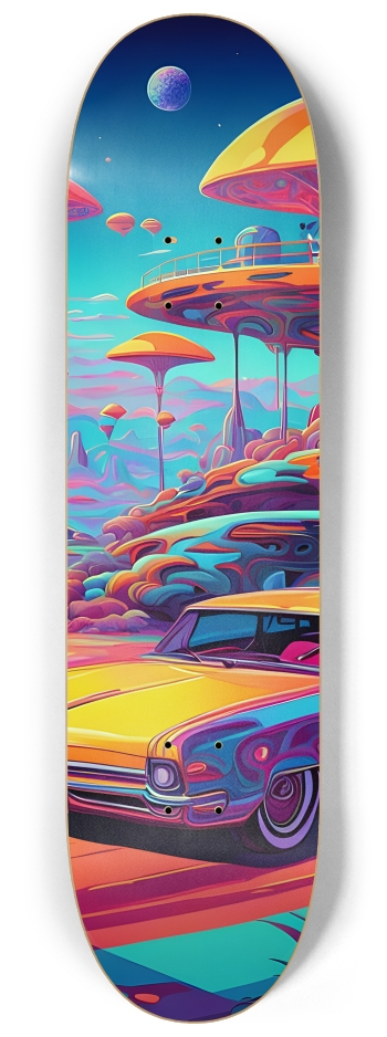 Psychedelic Airbrush Automotive Retro Future 0001 #2