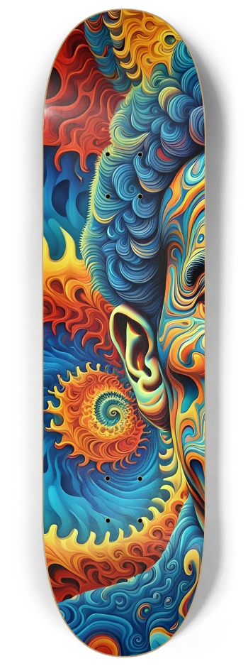 Psychedelic Airbrush Fractal Body Art 0001 #1