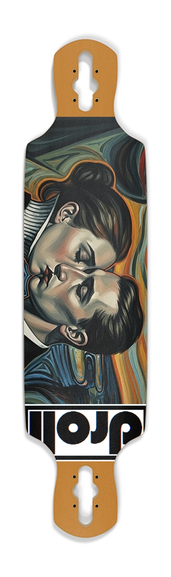 the lovers Drop Through Longboard