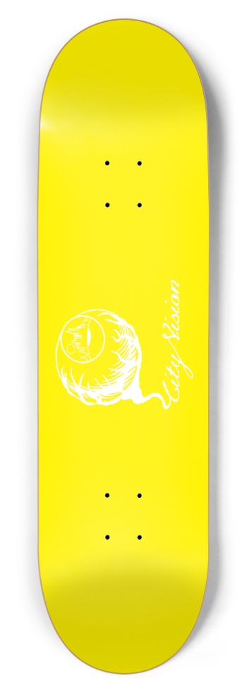 Yellow and White Logo 8.75