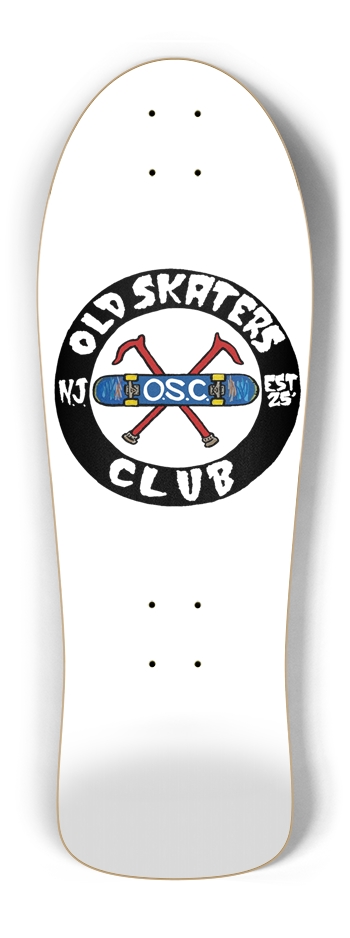 OSC Black 10" Pig Shape Old School Shape