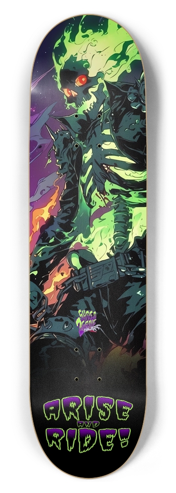 Hell Rider 8-1/2 Skateboard Deck