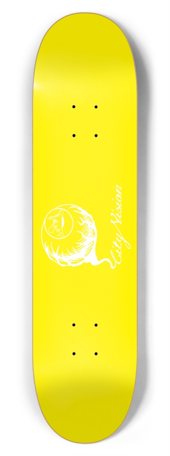Yellow and White Logo 7.75