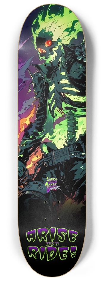 Hell Rider 8-1/4 Skateboard Deck