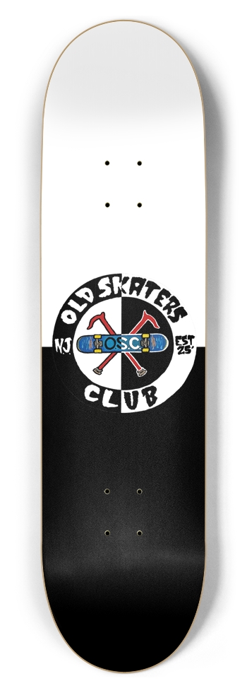 Old Skaters Club 8.5" Popsicle 8-1/2 Skateboard Deck
