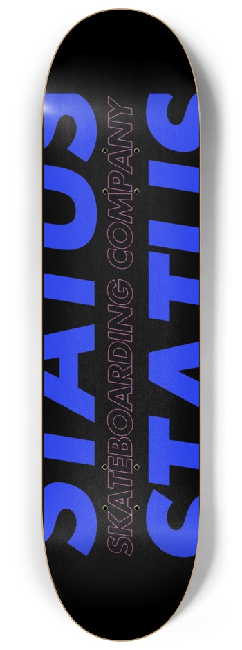 Slightly disoriented 8-1/4 Skateboard Deck