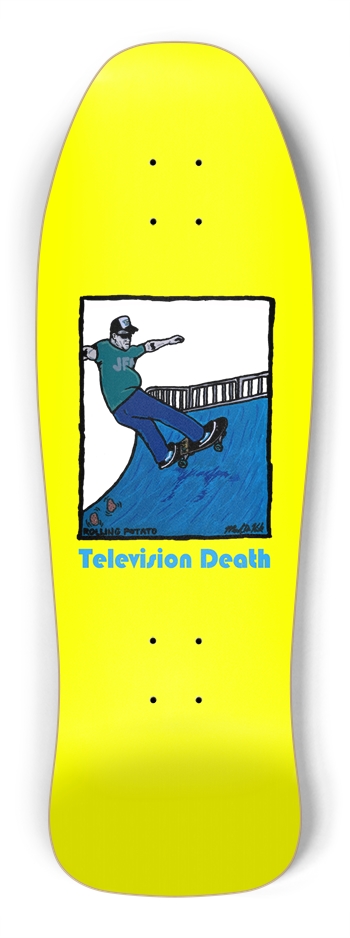 Rolling Potato 10" Shredder Deck Shredder Shape