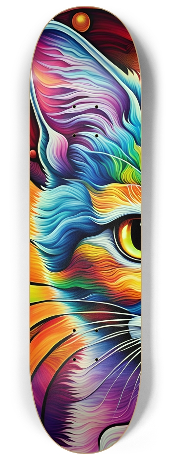 Psychedelic Airbrush Kitten 0001 #1