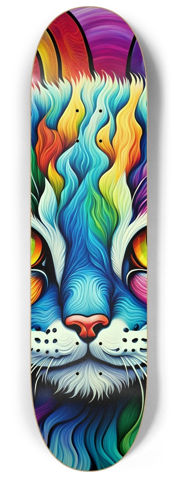 Psychedelic Airbrush Kitten 0001 #2
