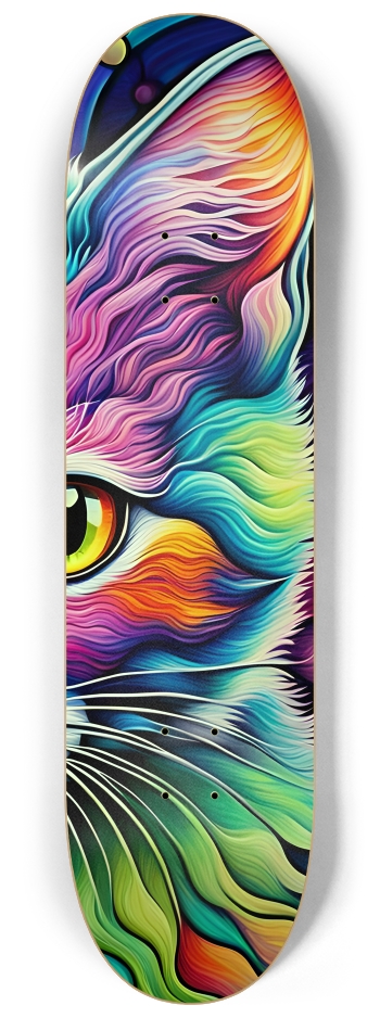 Psychedelic Airbrush Kitten 0001 #3